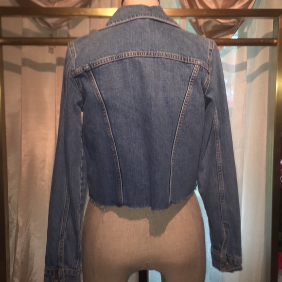 Topshop Tilda Hack Denim Jacket - Picture 4 of 8